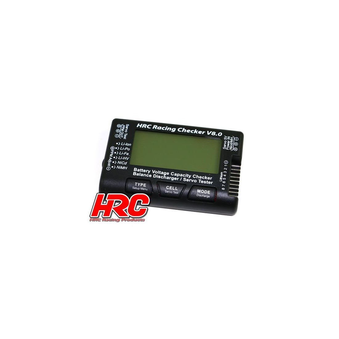 Hrc Racing Testeur Pour Batterie Lipo S