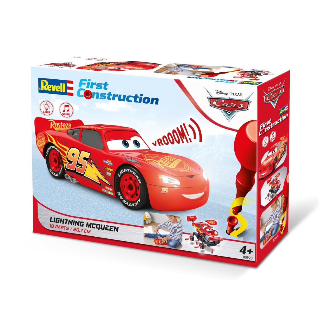 Revell First Construction Kit Lightning McQueen