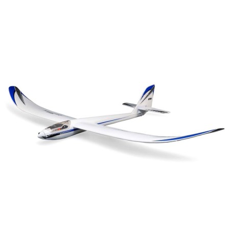 E Flite Planeur Night Radian 2000mm EP BNF Basic Avec AS3X Et Safe Select