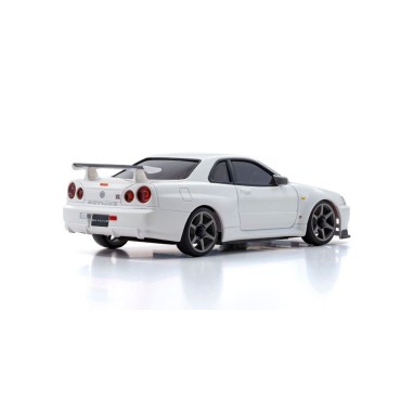 Kyosho Autoscale Mini Z Nissan Skyline GT R V Spec II Nür R34 Blanc