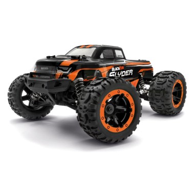 Blackzon Monster Truck Slyder 1/16 EP 4WD RTR - couleur Orange