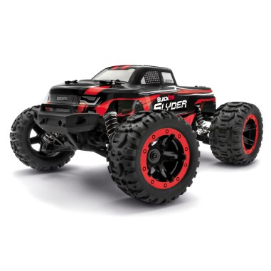 Blackzon Monster Truck Slyder 1/16 EP 4WD RTR - couleur rouge