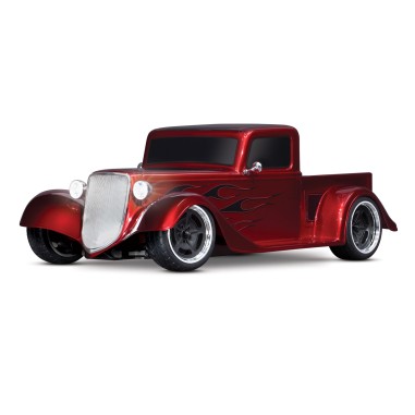 Traxxas On Road Hot Rod 1:10 4WD EP RTR - Rouge