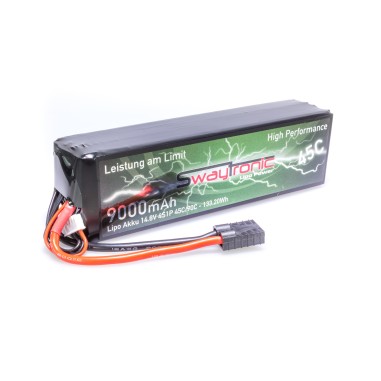 Swaytronic Batterie LiPo 4S - 14.8V - 9000mAh 45/90C - Traxxas