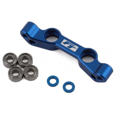 Team Associated RC10 B7 / B6.4 FT Steering Rack, blue aluminum