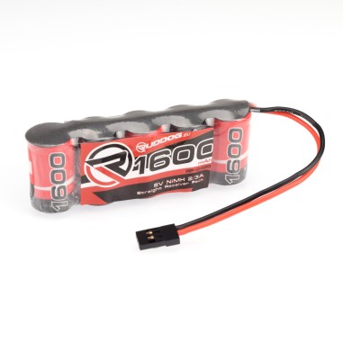 RUDDOG Batterie de récéption NiMH 6.0V - 1600mAh (format à plat)