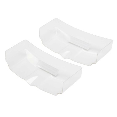 TLR Ailerons appui moyen - Transparent - prédécoupé - 2 pièces