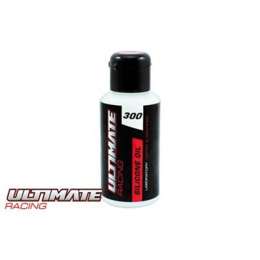 Ultimate Racing Huile Silicone d'amortisseur - 300cps - 75ml