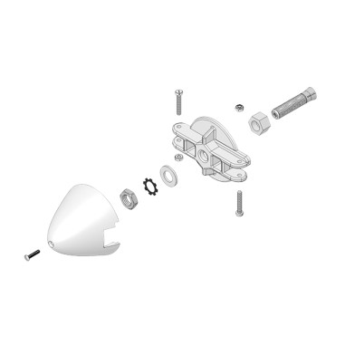 Multiplex Kit plateau / cône / hélice EasyGlider