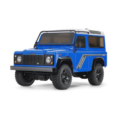 Tamiya Crawler Land Rover 90 Defender Light Blue (CC-02) - carrosserie peinte