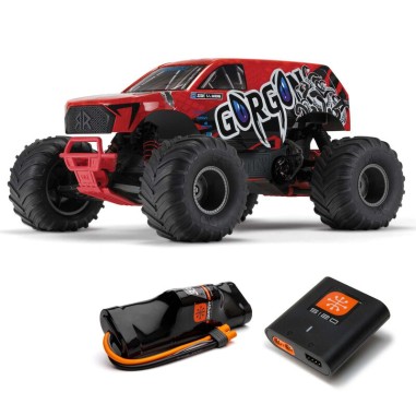 Arrma Monster Truck GORGON 4X2 1:10 2WD EP RTR MEGA 550 - Rouge