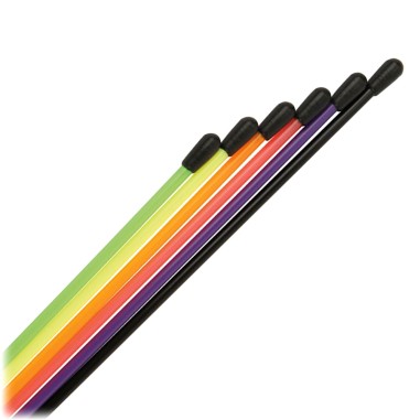 Robitronic Tube d'antenne multi-couleur - 6 pièces