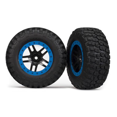 Traxxas Roues complètes Slash 2WD - Avant