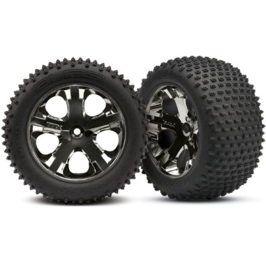 Traxxas Roues complètes Rustler arrière - 2WD Arrière