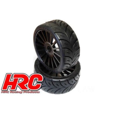 HRC Racing Roues complètes Buggy 1/8 Rally Game - 2 pièces