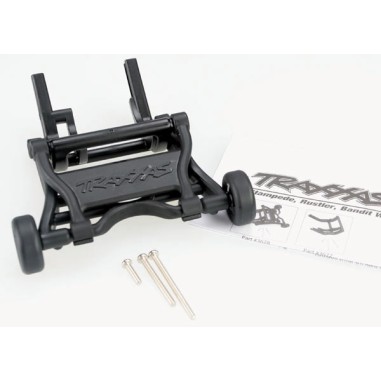 Traxxas Barre de Wheelie, assemblée (noir)