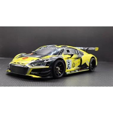 GL Racing Carrosserie 1/28 Audi R8 Evo - Edition limitée N°001 - Jaune et noir