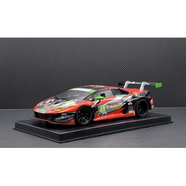 GL Racing Carrosserie 1/28 Lamborghini GT3 - Edition limitée N° 005 - Silver / Red