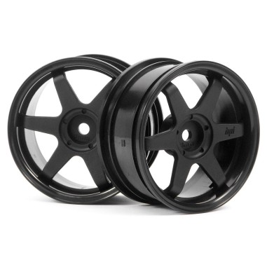 HPI Racing Jantes TE37 26mm Noir (3mm Offset)