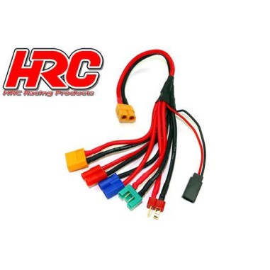 HRC Racing Câble de charge Multi. XT60 vers ...
