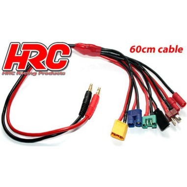 HRC Racing Câble de charge Multi. - 4mm