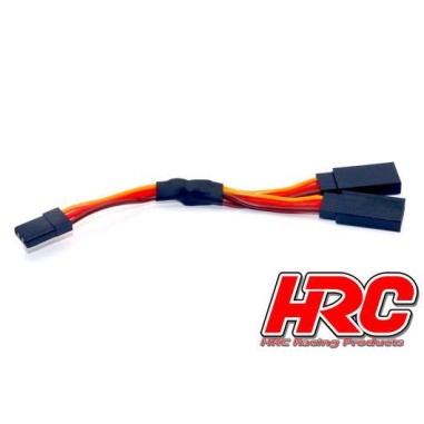 HRC Cable de servo en Y - JR - 6 cm