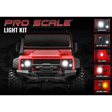 Traxxas TRX-4M - Ensemble d'éclairage LED Land Rover Defender