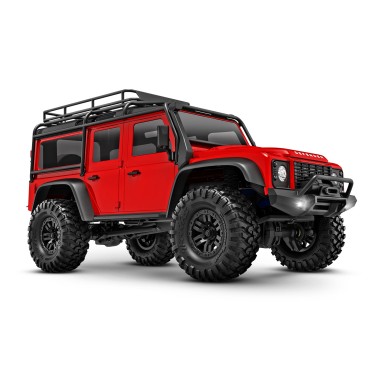 Traxxas Crawler - TRX-4M Land Rover Defender 1:18 4WD EP RTR Rouge