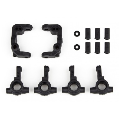 Team Associated RC10B6.4 -1mm Scrub Caster and Steering Blocks