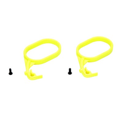 Losi Ouverture rapide du réservoir Jaune Fluo - 2 pièces - Pour TLR 8IGHT-X