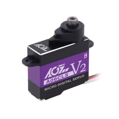 AGF-RC Micro servo Coreless Titanium A06CLS - Purple