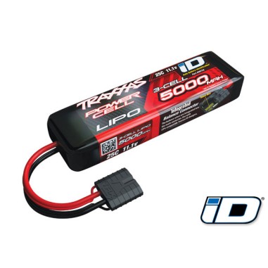 Traxxas Batterie LiPo ID 3S - 11.1V - 5000mAh - 25C - réf. 2872X