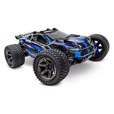 Traxxas Stadium Truck 1/10 Rustler "ULTIMATE" 4x4 EP RTR - Bleu