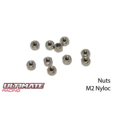 Ultimate Racing Ecrous nylstop M2