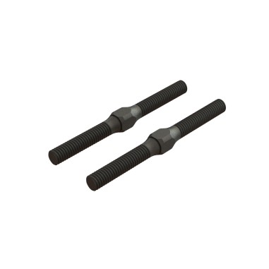 Arrma Steel Turnbuckle - M4x48mm - Noir - 2 pièces