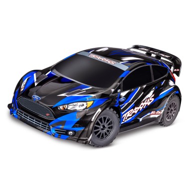 Traxxas On-Road Ford Fiesta 1:10 4WD EP BL-2S RTR - couleur Bleu