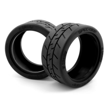 HPI Racing Pneus Spec-Grip - 31mm - K Compound - 2 pièces