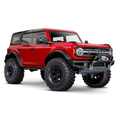 Traxxas Crawler TRX-4 Ford Bronco 2021 1:10 4WD EP RTR - Rouge