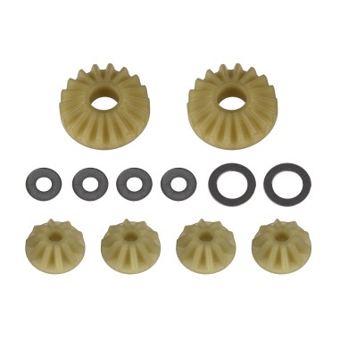 Team Associated RC10B74 FT - LTC Differential Rebuild Set, plastic