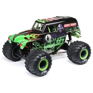 Losi Monster Truck 1/18 Mini LMT 4X4 Brushed RTR - Grave Digger