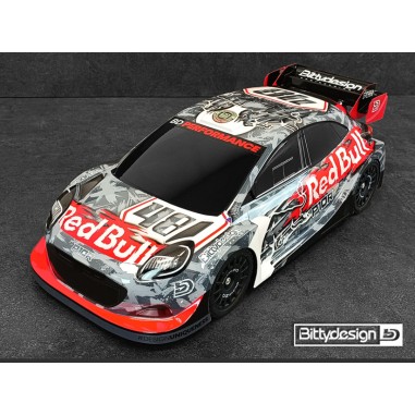 Bittydesign Carrosserie 1/10 190mm Rally - Type P10R - à peindre