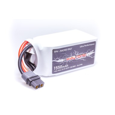 Swaytronic Batterie LiPo 6S - 22.2V - 1550mAh 150/300C - XT60