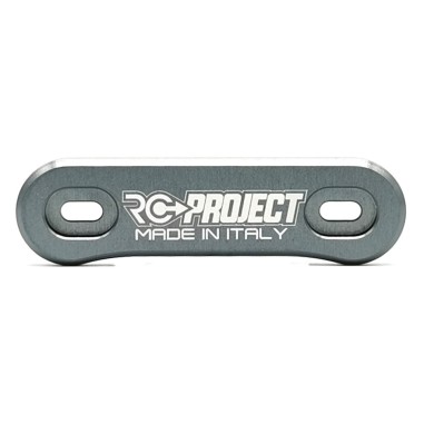 RC-Project Fixation d'aileron monobloc en Ergal - Gris