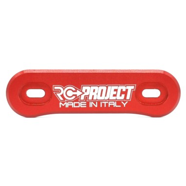 RC-Project Fixation d'aileron monobloc en Ergal - Rouge