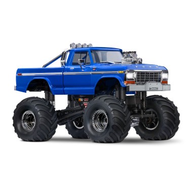 Traxxas Monster Truck TRX-4MT Ford F-150 1/18 4WD EP RTR - Bleu