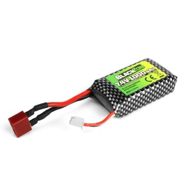 Blackzon Batterie LiPo 7.4V - 1000mAh - T-Plug