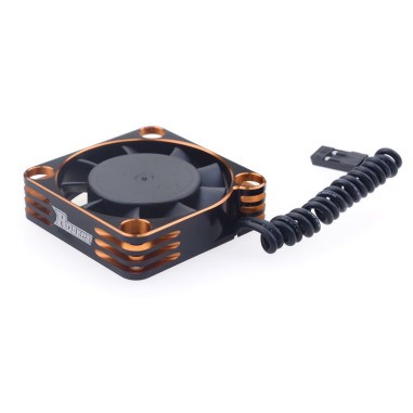 Surpass Hobby Ventilateur aluminium 40mm - Orange et Noir