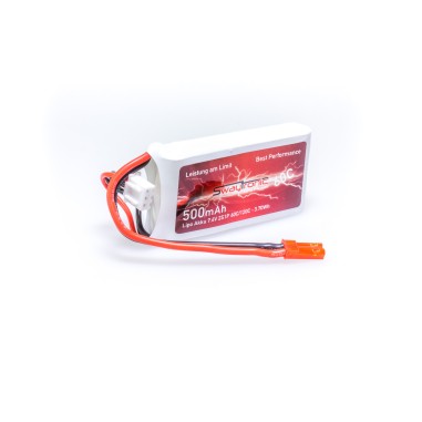 Swaytronic Batterie LiPo 2S - 7.4V - 500mAh 60/120C JST