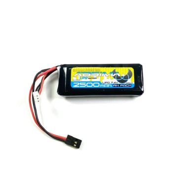 Absima batterie de réception RX LiPo 7.4V 2500mAh - Format Stick