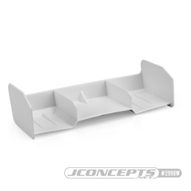 JCONCEPTS Aileron pour Buggy 1/8 - Type Razor Blanc